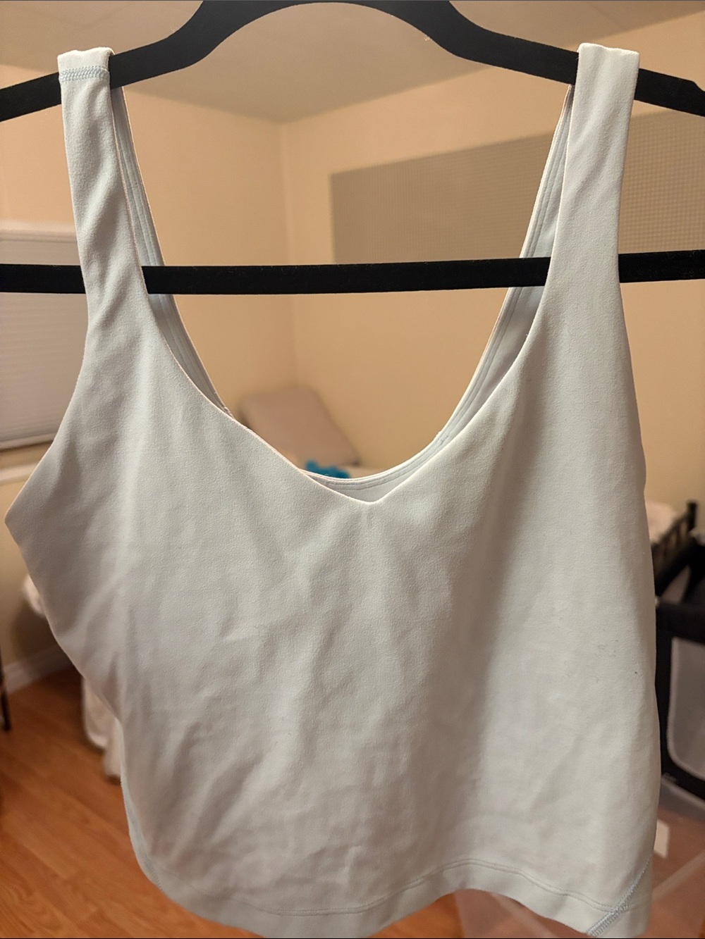 lululemon athletica Pale Blue Scoop-Back Sports Bra - Picture 2 of 3